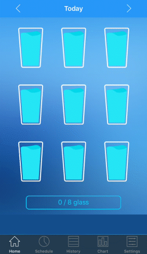 Daily water app
